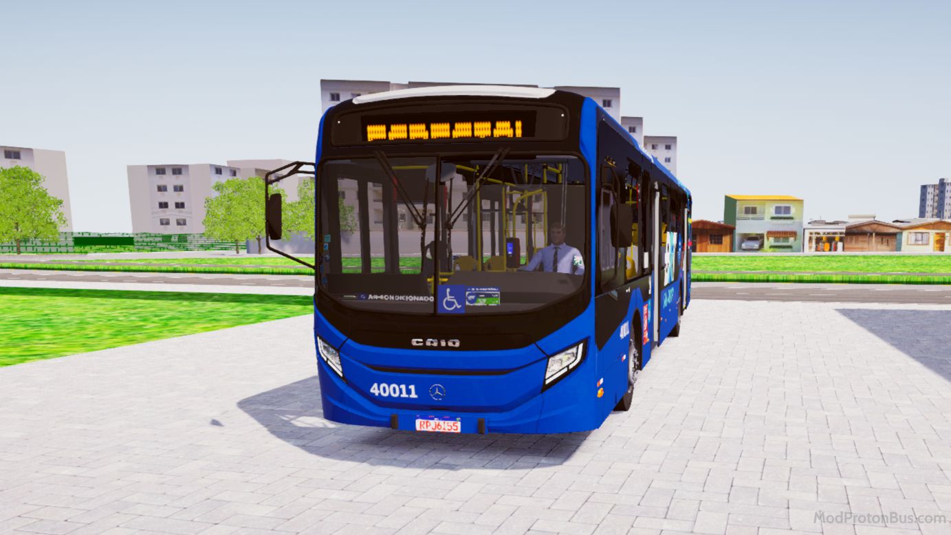 Download Mod Caio Millennium V MB O500U BRT Salvador for Proton Bus Simulator (PBSU & PBSR)