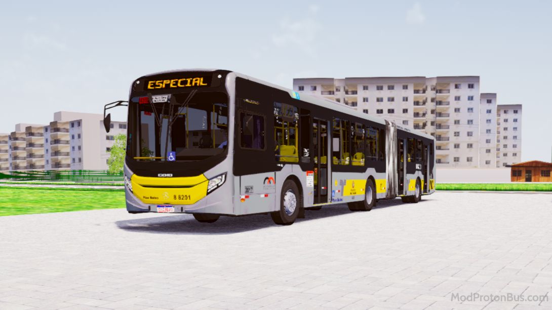 Foto dari Caio Millennium V Mercedes-Benz O500UA Pdr Metropole Paulista SP 5