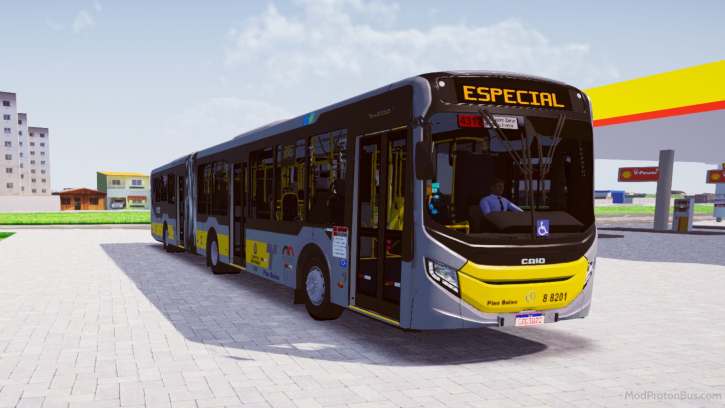 Foto dari Caio Millennium V Mercedes-Benz O500UA Pdr Metropole Paulista SP 2