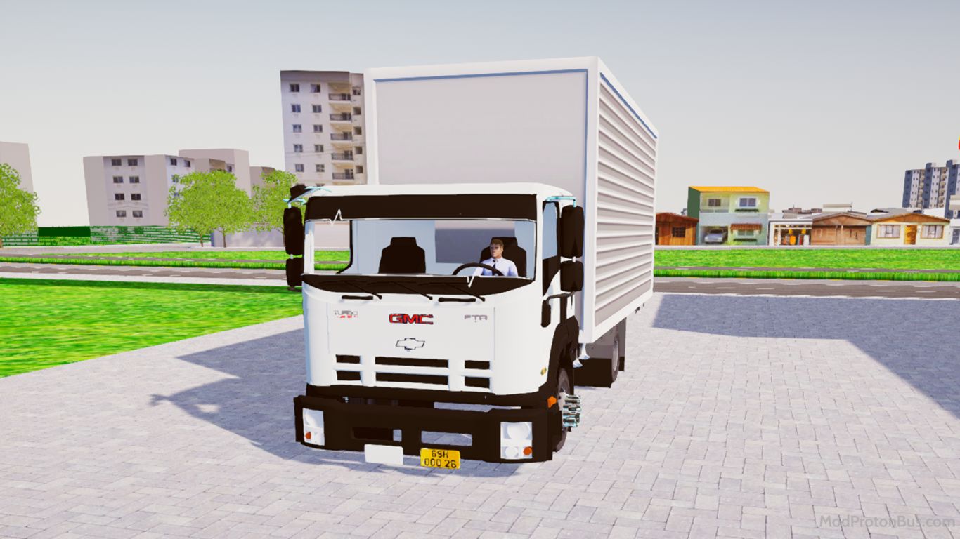 Download Mod Chevrolet Low Cab Forward Truck for Proton Bus Simulator (PBSU & PBSR)
