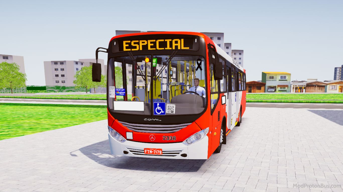 Download Mod Comil Svelto 2014 MB OF-1721.59 Padrao Campibus for Proton Bus Simulator (PBSU & PBSR)