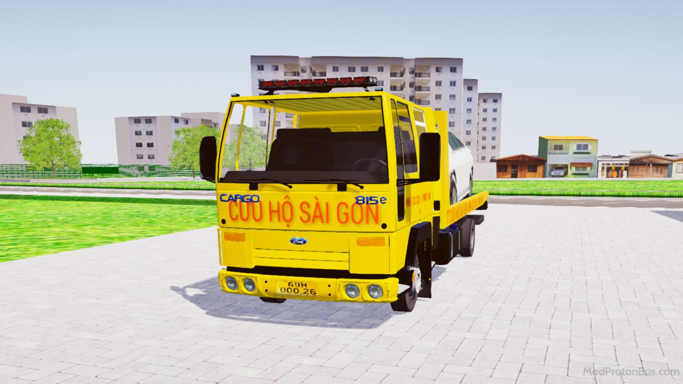 Download Mod Ford Cargo Guincho for Proton Bus Simulator (PBSU & PBSR)