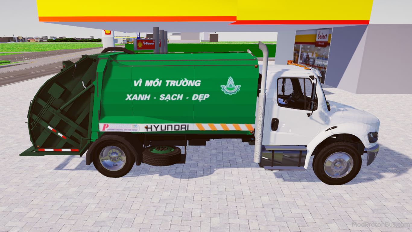 Foto dari Freightliner M2 Lixero (Xe Rác) 6