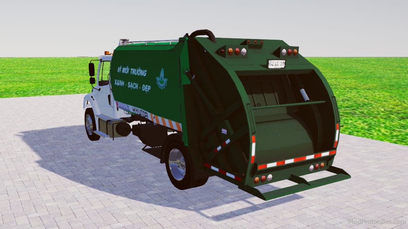 Foto dari Freightliner M2 Lixero (Xe Rác) 10