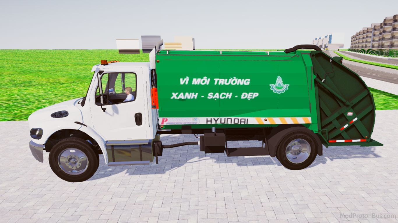 Foto dari Freightliner M2 Lixero (Xe Rác) 5