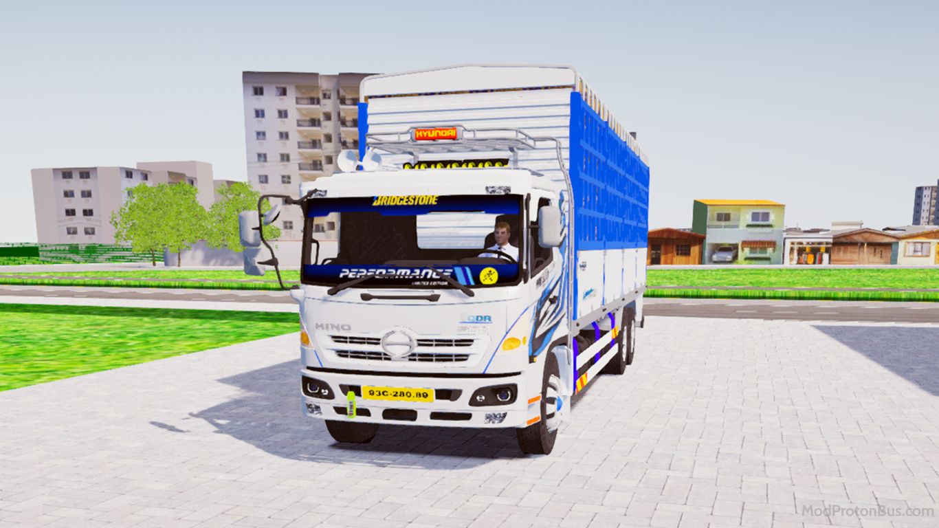 Download Mod Hino 500 3C Truck for Proton Bus Simulator (PBSU & PBSR)