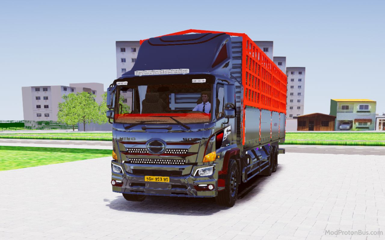 Download Mod Hino 500 Euro 4 Thùng Bạt for Proton Bus Simulator (PBSU & PBSR)