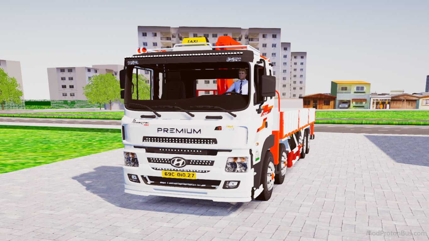 Download Mod Hyundai HD 320 Truck for Proton Bus Simulator (PBSU & PBSR)