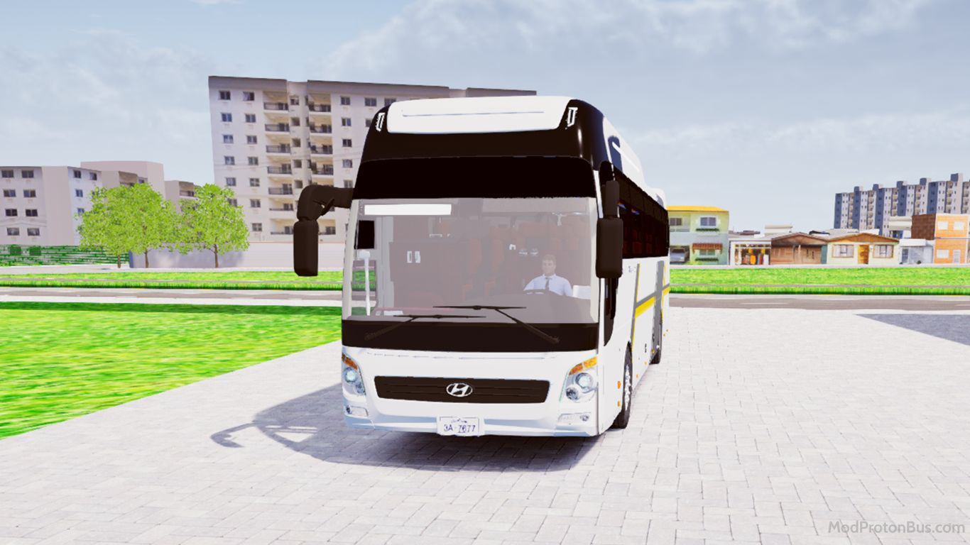 Download Mod Hyundai Universe Xpress Noble Euro 5+6 for Proton Bus Simulator (PBSU & PBSR)