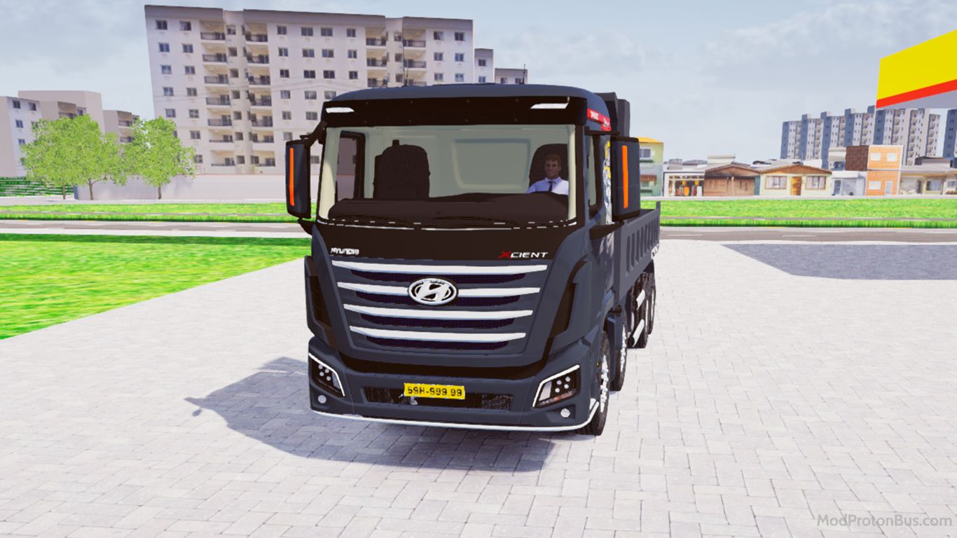 Download Mod Hyundai Xcient P540 V1 for Proton Bus Simulator (PBSU & PBSR)