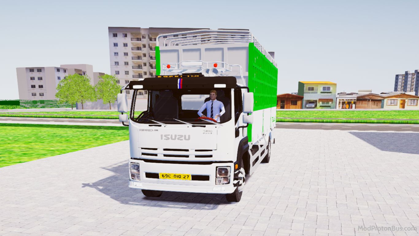Download Mod Isuzu FVR 900 8 Tấn for Proton Bus Simulator (PBSU & PBSR)