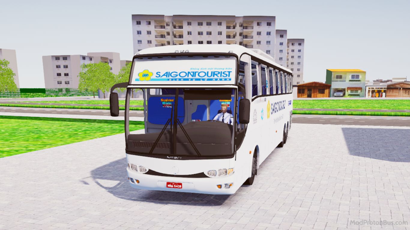 Download Mod Marcopolo Sài Gòn Tourist for Proton Bus Simulator (PBSU & PBSR)