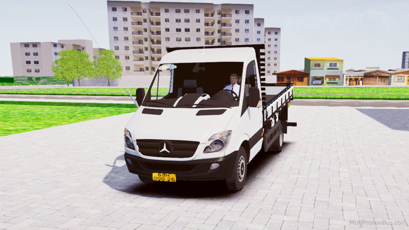 Download Mod Mercedes-Benz Sprinter 515 for Proton Bus Simulator (PBSU & PBSR)