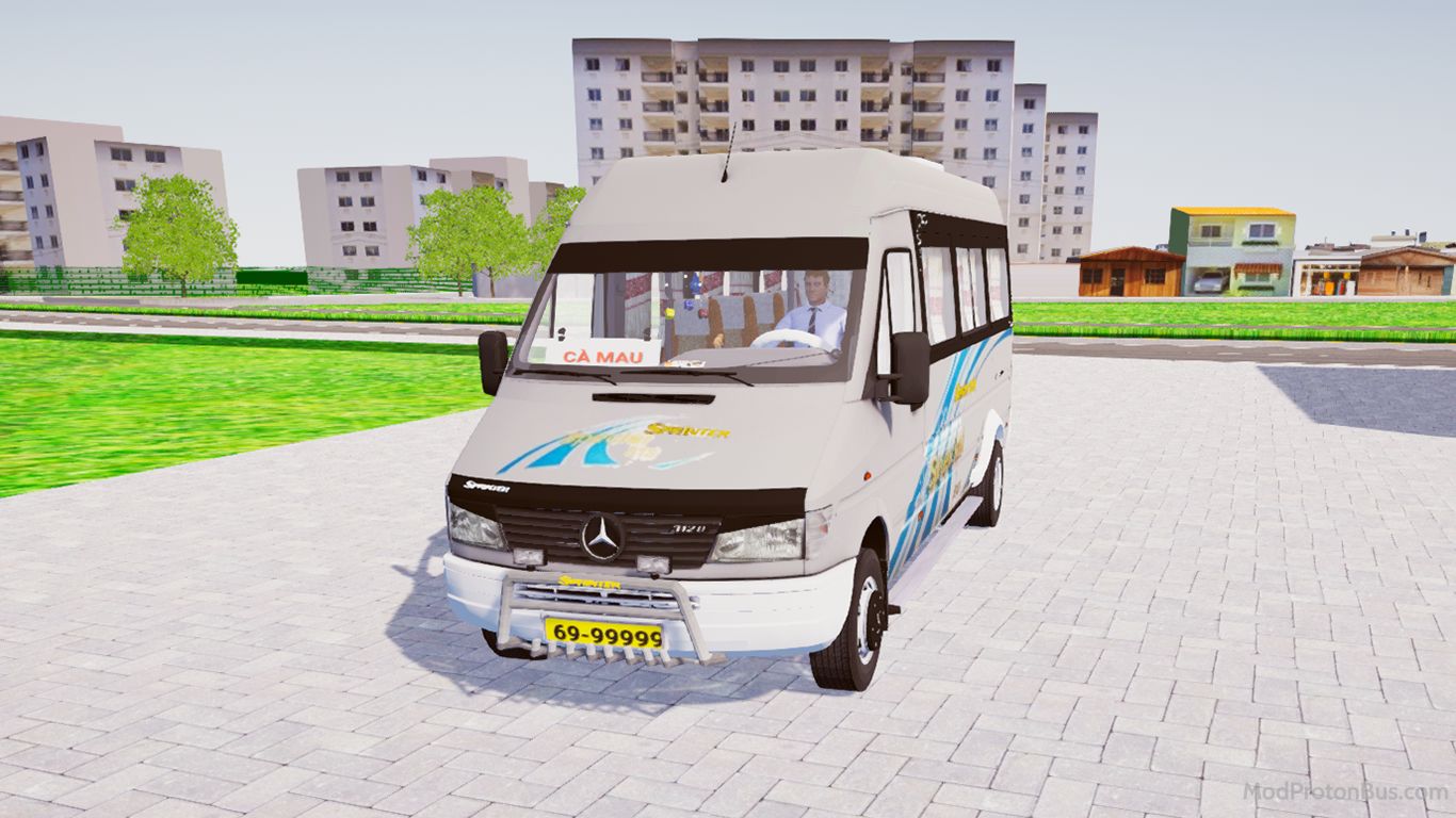 Download Mod Mercedes Sprinter Special 315 for Proton Bus Simulator (PBSU & PBSR)