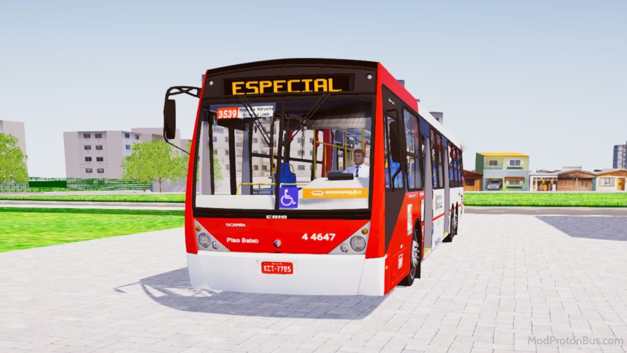 Download Mod Millennium II 15m SP 250UB for Proton Bus Simulator (PBSU & PBSR)