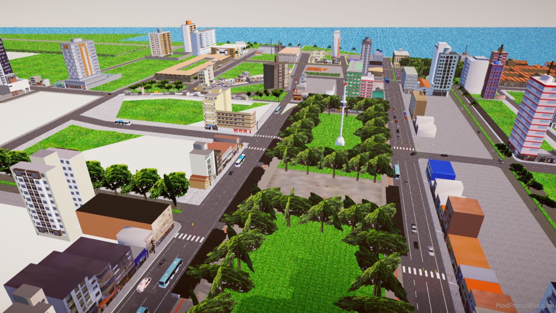Download Mod Rio grande Map for Proton Bus Simulator (PBSU & PBSR)