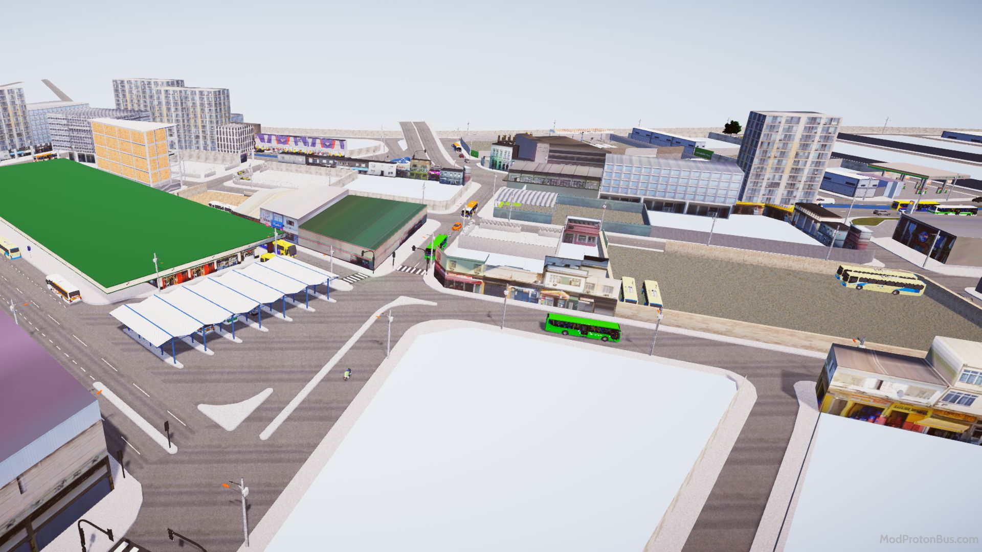 Download Mod Th Baker Znrj Map for Proton Bus Simulator (PBSU & PBSR)