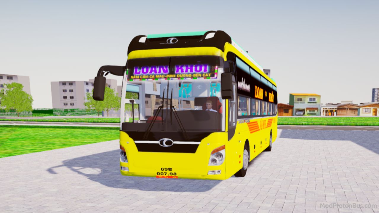 Download Mod Thaco 2012 Phiên Bản Độ for Proton Bus Simulator (PBSU & PBSR)