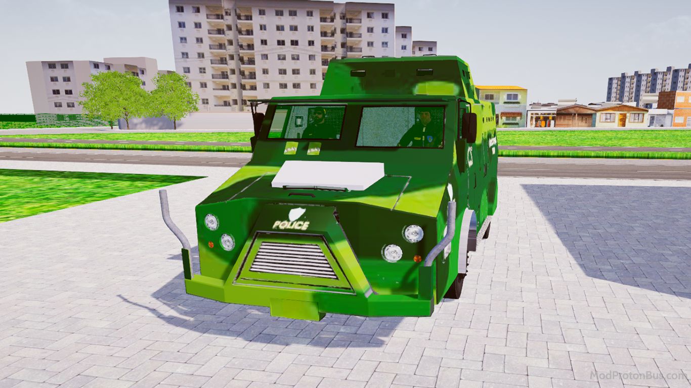Download Mod Xe Bọc Thép Truck for Proton Bus Simulator (PBSU & PBSR)