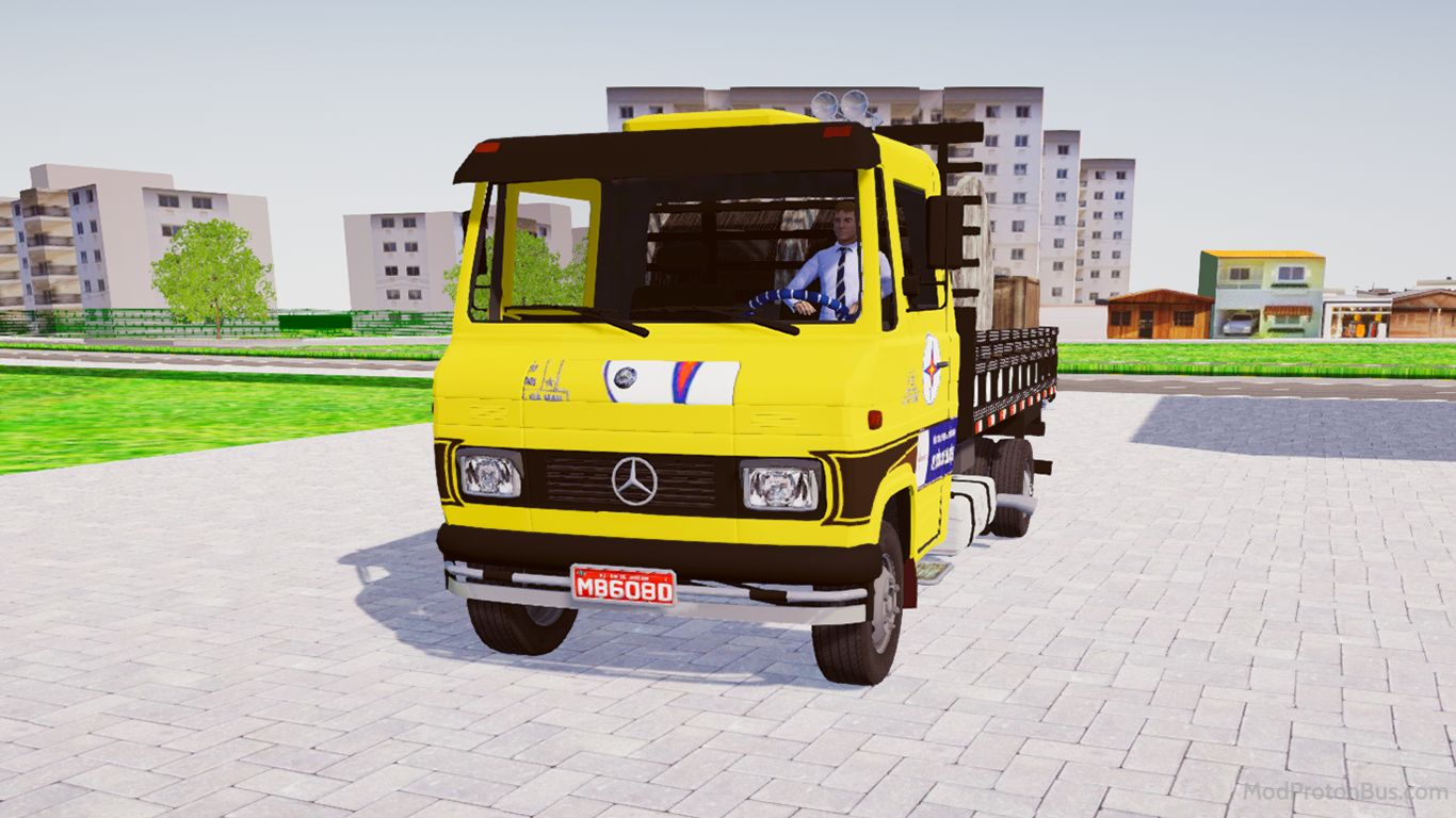 Download Mod Xe Tải Điện Lực Truck for Proton Bus Simulator (PBSU & PBSR)