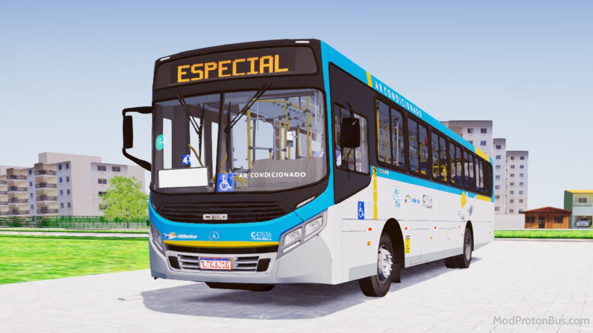 Download Mod Caio Apache VIP IV MB 1721L BT5 GRDT for Proton Bus Simulator (PBSU & PBSR)