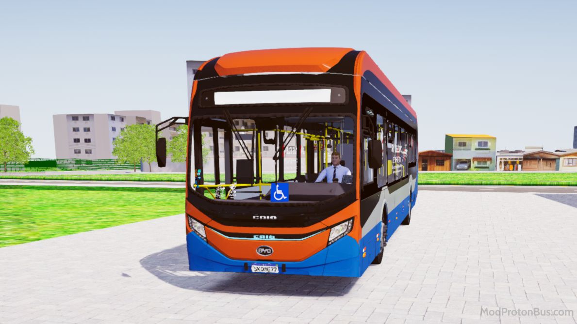 Download Mod Caio EMillennium BYD D9W padrao CCR Metro Bahia Shuttle for Proton Bus Simulator (PBSU & PBSR)