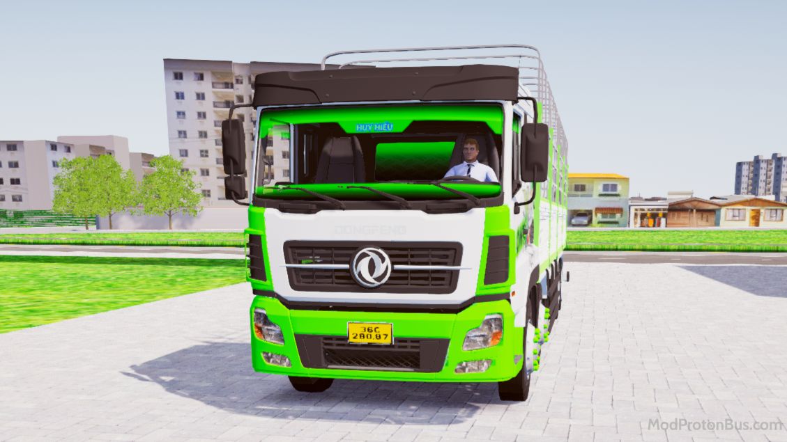 Download Mod Dongfeng Độ Led V2 for Proton Bus Simulator (PBSU & PBSR)