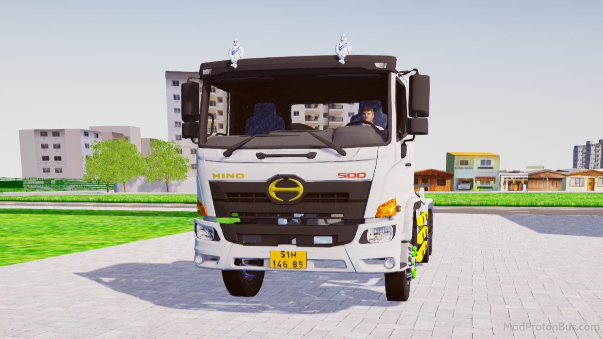 Download Mod Hino 500 By Quân Dương for Proton Bus Simulator (PBSU & PBSR)