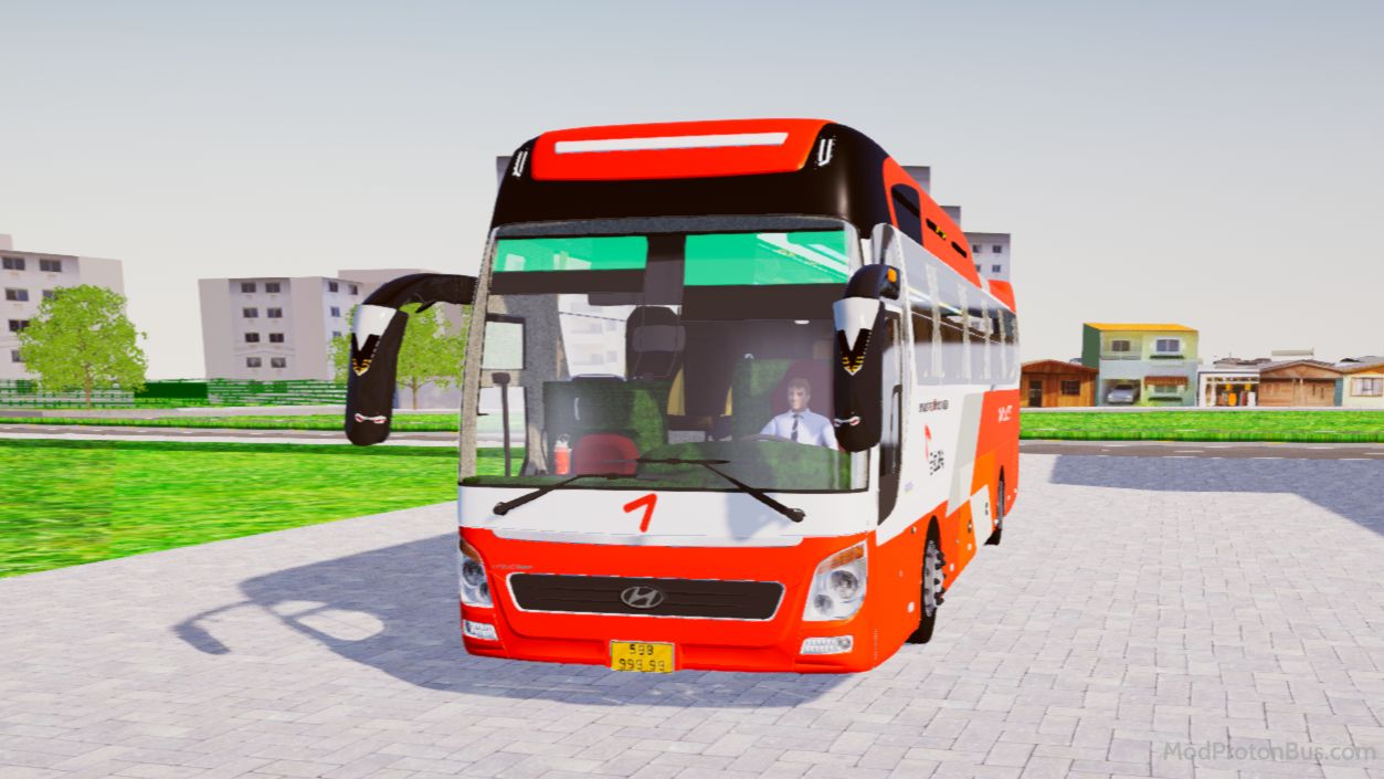 Download Mod Hyundai Universe 2017 for Proton Bus Simulator (PBSU & PBSR)
