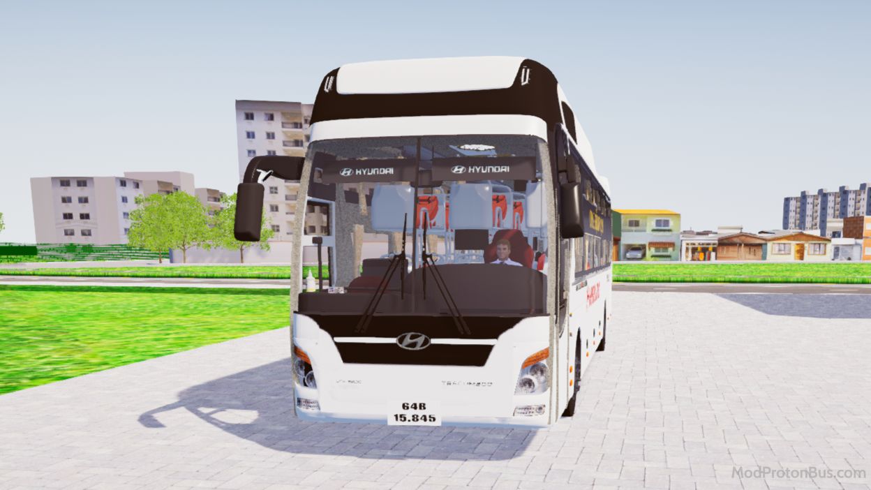 Download Mod Hyundai Universe Tracomeco 2014 for Proton Bus Simulator (PBSU & PBSR)