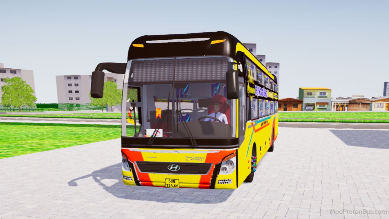 Download Mod Hyundai Universe Tracomeco 2016 for Proton Bus Simulator (PBSU & PBSR)
