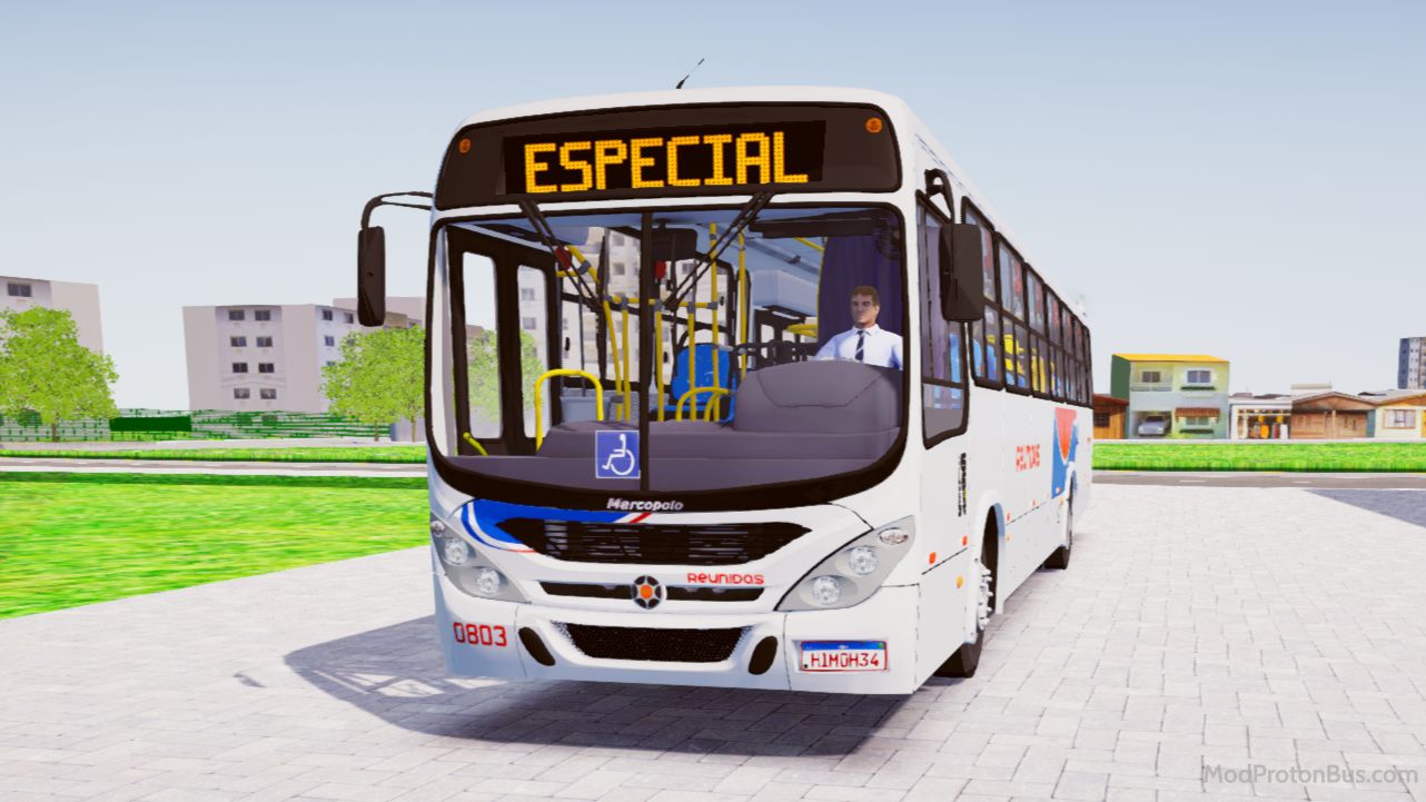 Download Mod Marcopolo Torino 2007 OF-1722 PDR Reunidas for Proton Bus Simulator (PBSU & PBSR)