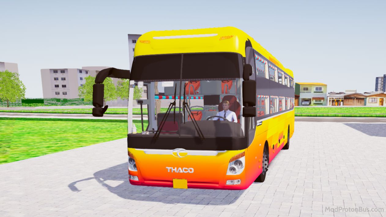 Download Mod Thaco TB120SL 2015 for Proton Bus Simulator (PBSU & PBSR)