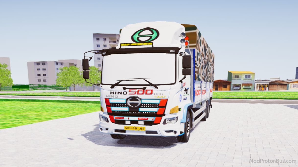 Download Mod Hino 500 By NT for Proton Bus Simulator (PBSU & PBSR)