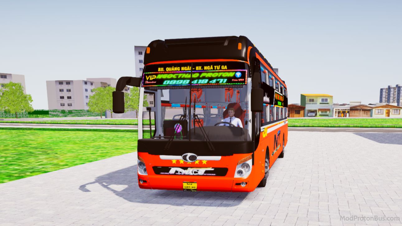 Downlaod Mod Thaco 2013 HB120SL Độ Led for Proton Bus Simulator (PBSU & PBSR)