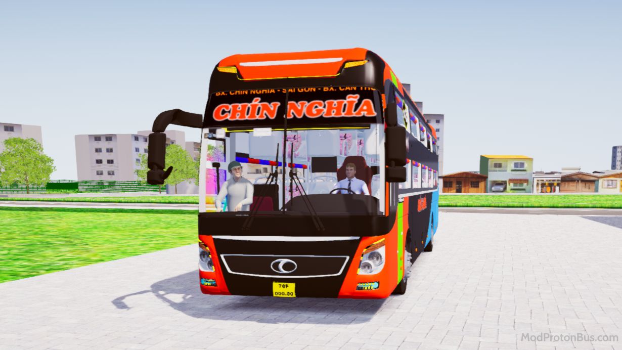 Download Mod Thaco 2017 Nhà Xe Chín Nghĩa for Proton Bus Simulator (PBSU & PBSR)