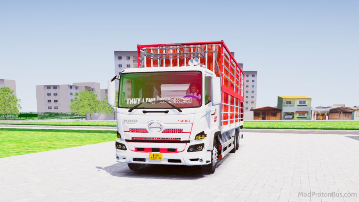 Download Mod Hino 500 Sell Chicken for Proton Bus Simulator (PBSU & PBSR)