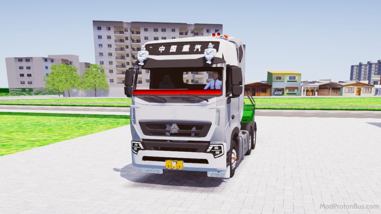 Download Mod Howo Tractor Truck for Proton Bus Simulator (PBSU & PBSR)