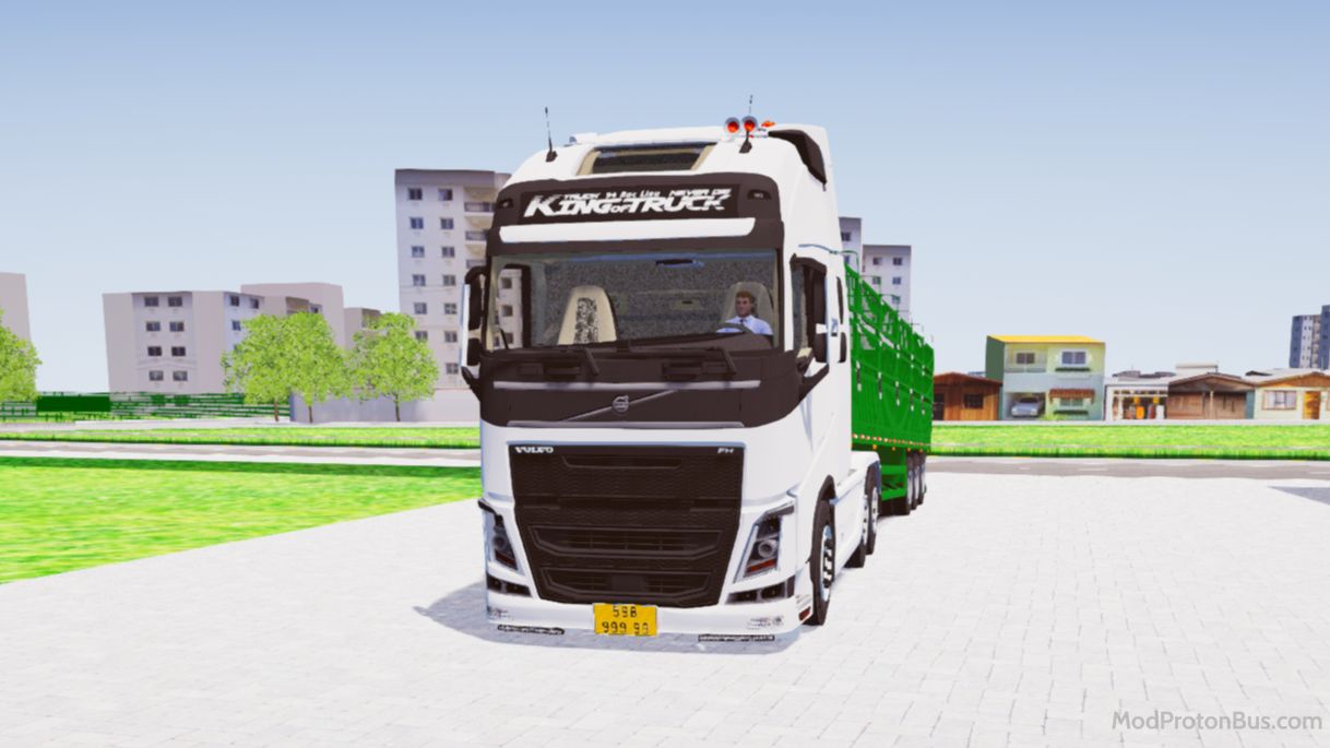 Download Mod Volvo FH Bau for Proton Bus Simulator (PBSU & PBSR)