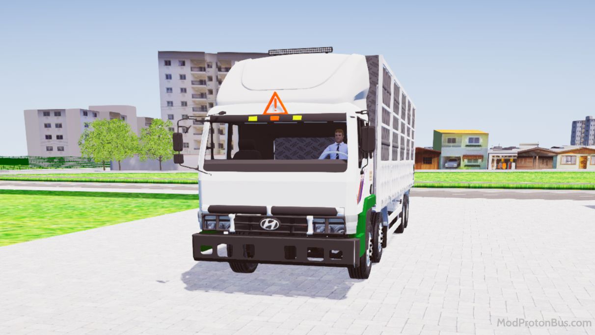 Download Mod Hyundai 1997 Truck for Proton Bus Simulator (PBSU & PBSR)