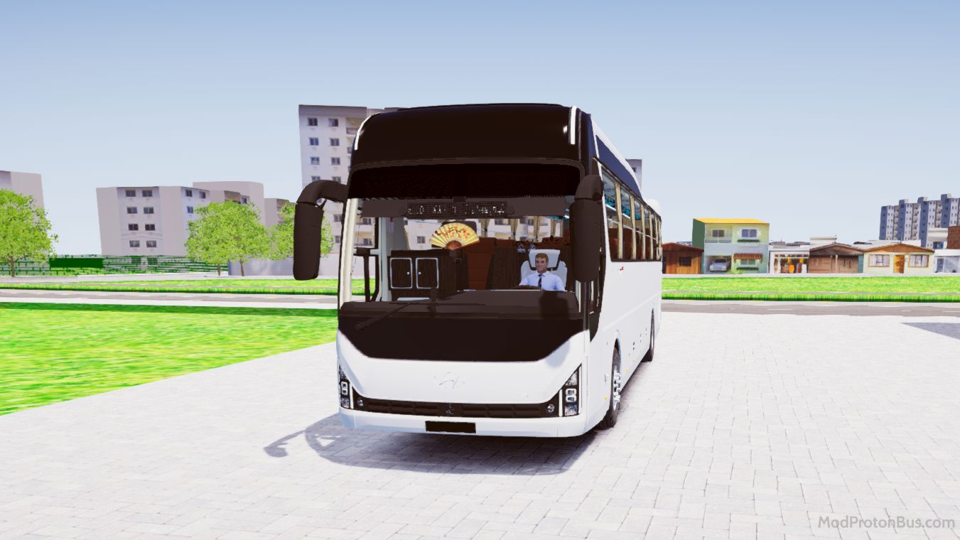 Download Mod Hyundai Universe Noble EX125 for Proton Bus Simulator (PBSU & PBSR)