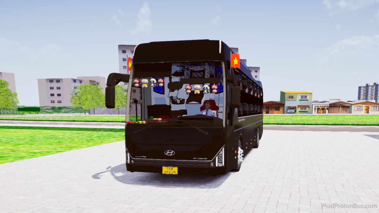 Download Mod Hyundai Universe Tracomeco Noble 2020 34P for Proton Bus Simulator (PBSU & PBSR)