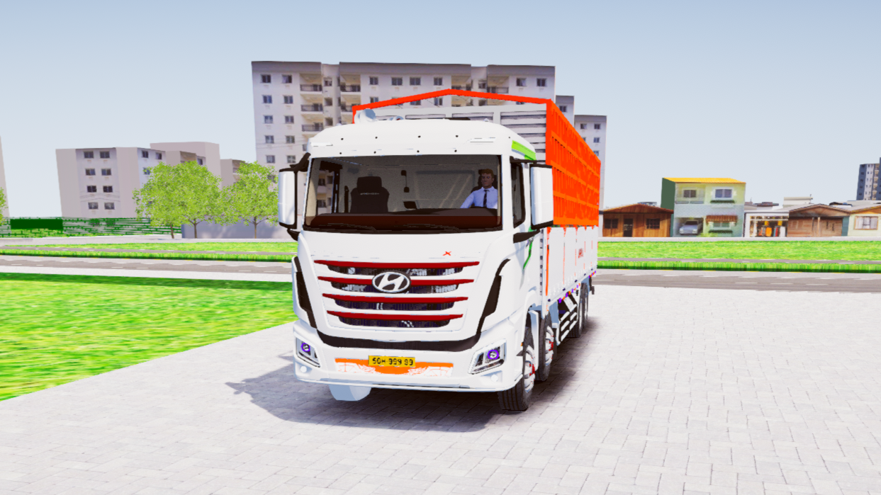 Download Mod Hyundai Xcient 4C for Proton Bus Simulator (PBSU & PBSR)